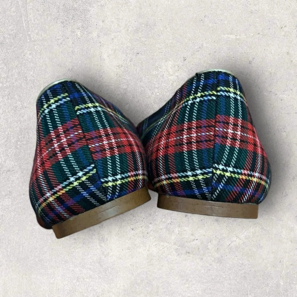 J. Crew tartan plaid smoking loafers